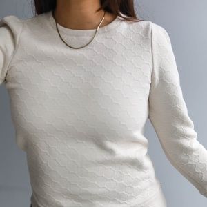 Club Monaco Embossed Sweater
